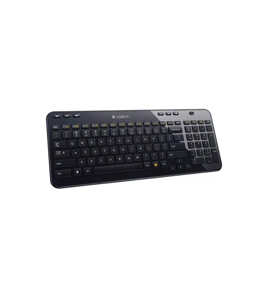 Logitech Wireless Keyboard K360 - Glossy Black