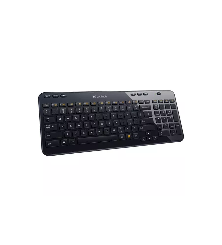 Logitech Wireless Keyboard K360 - Glossy Black