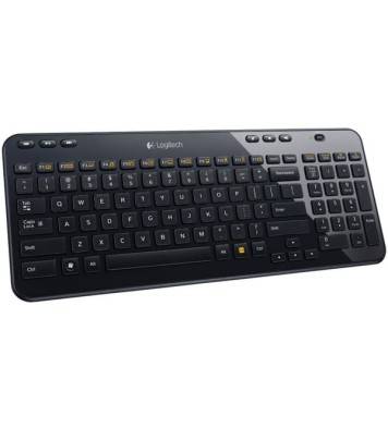 Logitech Wireless Keyboard K360 - Glossy Black