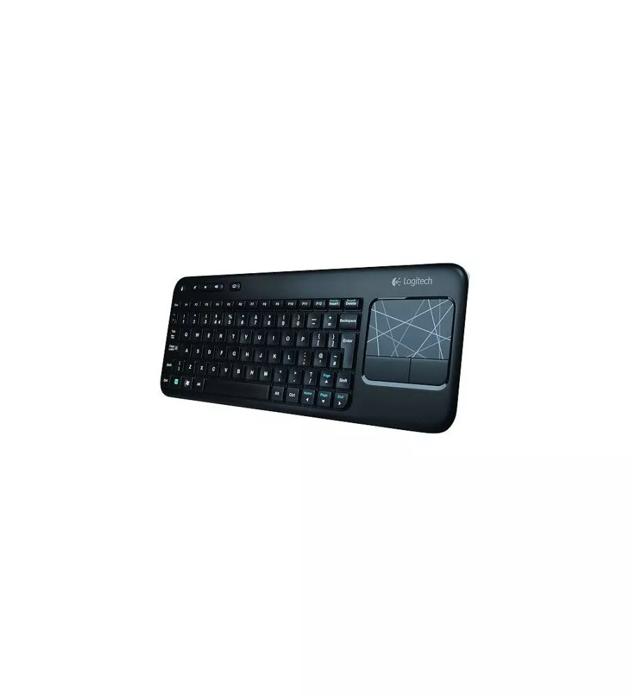 Logitech Wireless Touch Keyboard K400 with Built-In Multi-Touch Touchpad, Black