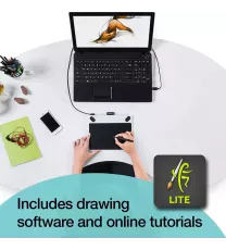 Wacom Intuos Draw CTL490DW Digital Drawing and Graphics Tablet