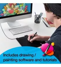 Wacom Intuos Art Pen and Touch digital graphics, drawing & painting tablet Medium