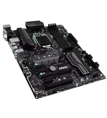 MSI H270M PC MATE DDR4 (4DIMM,2PCIEx16,3PCIEx1,1PCI,VGA,HDMI,DVI,2M2,LAN,9USB3.1,6USB2,6SATA)