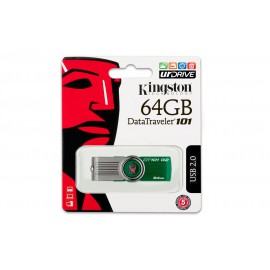 USB Flash Drive 64GB Kingston Digital DataTraveler 101 G2 Green