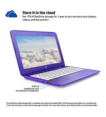 HP Stream 11-R015 intel Dual-Core N3050 1.6GHz 32GB 2GB 11.6" WIN10 VIOLET PURPLE