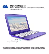 HP Stream 11-R015 intel Dual-Core N3050 1.6GHz 32GB 2GB 11.6" WIN10  VIOLET PURPLE