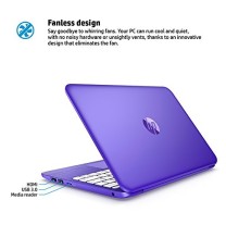 HP Stream 11-R015 intel Dual-Core N3050 1.6GHz 32GB 2GB 11.6" WIN10 VIOLET PURPLE