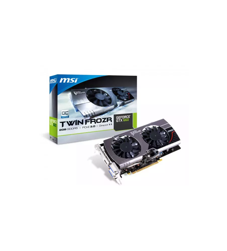 MSI TWIN FROZER GTX660 2GB DDR5 - 912-V287-055