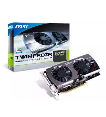 MSI TWIN FROZER GTX660 2GB DDR5 - 912-V287-055