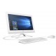 HP 24-G011 ALL-IN-ONE AMD A6-7310 2.0GHz 500GB 4GB 23.8" (1920x1080) DVD-RW BT WIN10 Webcam SNOW WHITE Keyboard Mouse