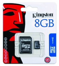 8GB Kingston Micro SD HC - Class 4