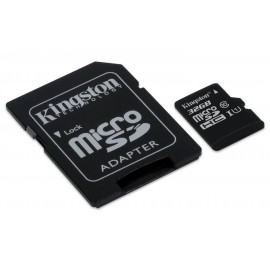 Micro SDHC Class 10 32 GB Kingston memory Card with adapter