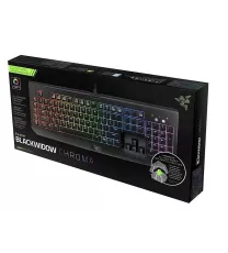 Razer BlackWidow Chroma, Clicky RGB Mechanical Gaming Keyboard, 5 Macro Keys - Razer Green Switches