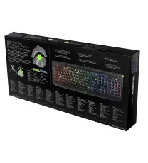 Razer BlackWidow Chroma, Clicky RGB Mechanical Gaming Keyboard, 5 Macro Keys - Razer Green Switches