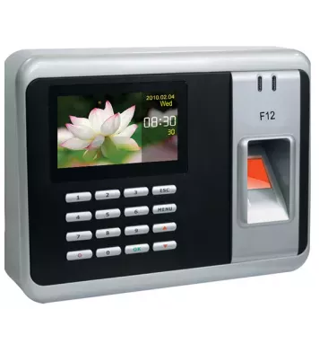  Fingerprint Time Attendance Machine ,F12 Color Screen RFID 