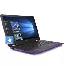 HP Pavilion 15.6", Touchscreen, Windows 10, AMD A9-9410 Processor, 4GB RAM, 1TB HDD purple