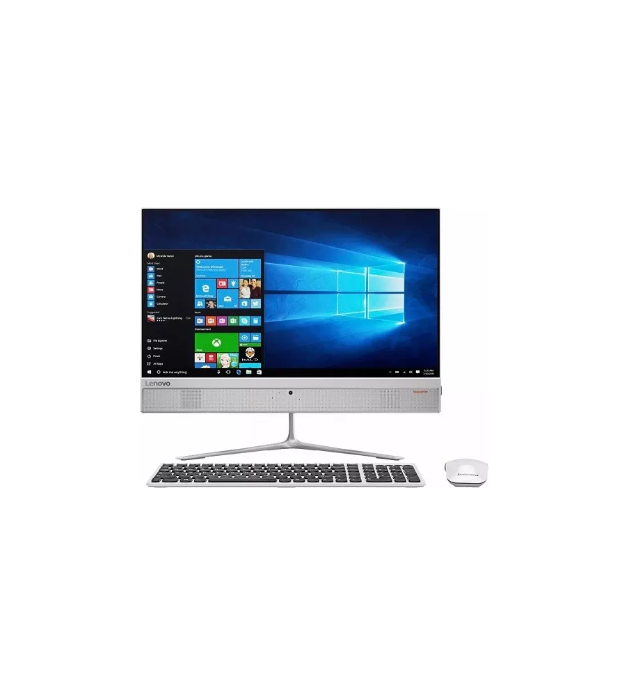 Lenovo - 510-23ASR 23" Touch-Screen All-In-One - AMD A12-Series - 8GB Memory - 1TB Hard Drive - Silver