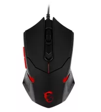 MSI USB Optical Gaming Mouse with Ergonomic Design & Weight System (Interceptor DS B1)