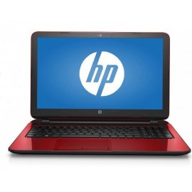 HP Flyer Red 15.6" 15-f272wm Laptop PC with Intel Quad core Processor, 4GB Memory, 500GB Hard Drive and Windows 10 Home