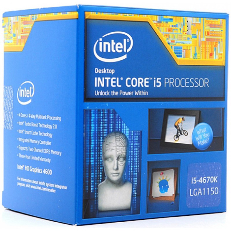 Voorschrijven schild ambitie Processor Intel® Core™ i5-4460 Processor (6M Cache, up to 3.40 GHz)