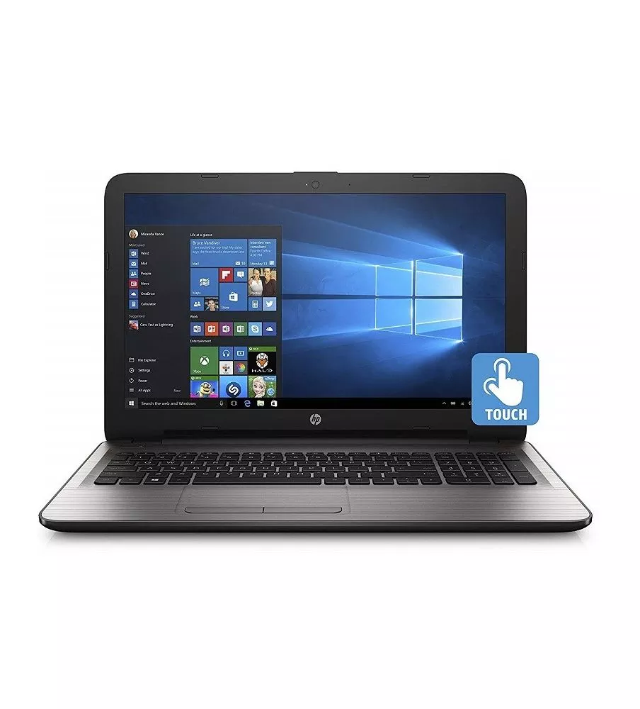 HP 15-BA113CL 15.6" Touchscreen HD Laptop Computer, AMD A10-9600P 2.3GHz, 12GB RAM, 1TB HDD, Windows 10 Home 