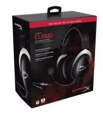 HYPERX CLOUD PRO GAMING HEADSET - SILVER