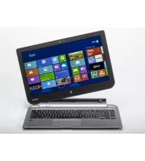 Toshiba - Satellite 2-in-1 13.3" Touch-Screen Laptop - AMD A4-Series - 4GB Memory - 500GB Hard Drive - Ultimate Silver