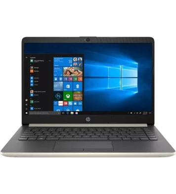 HP 14" Laptop - Intel Core i3 - 8GB Memory - 1TB Hard Drive - HP Finish In Pale Gold And Ash Silver