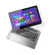 Toshiba - Satellite 2-in-1 13.3" Touch-Screen Laptop - AMD A4-Series - 4GB Memory - 500GB Hard Drive - Ultimate Silver