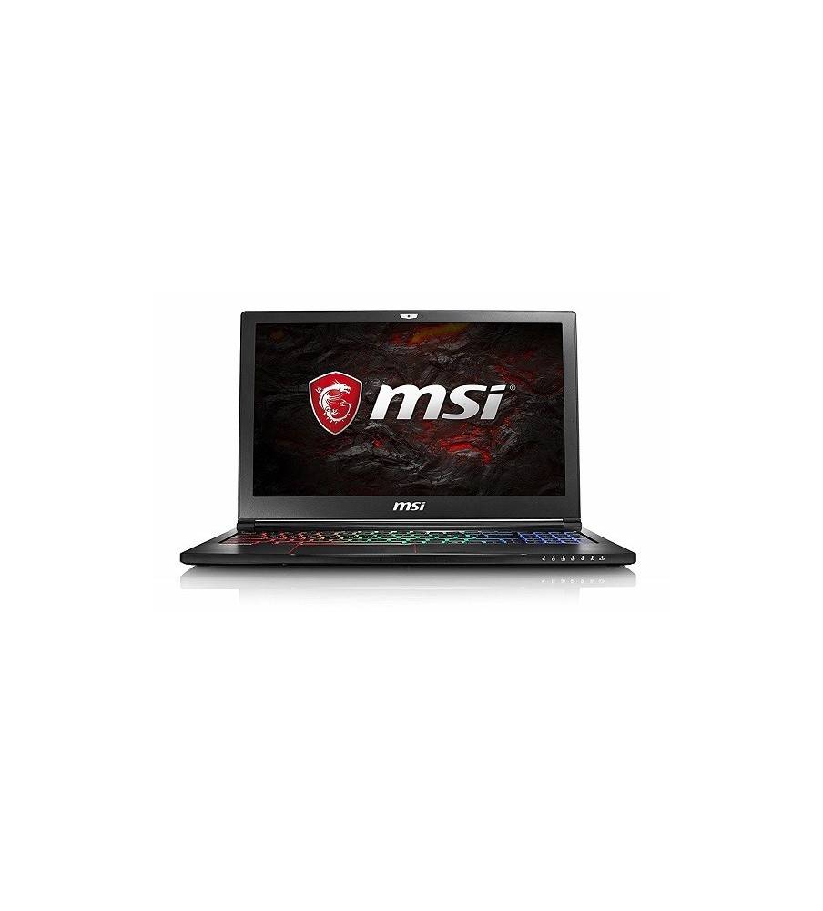 MSI GS63VR Stealth Pro-230 15.6" Ultra Thin and Light Gaming Laptop Intel Core i7-7700HQ GTX 1060 16GB 256GB NVMe + 1TB 