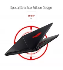 ASUS ROG Strix Scar Edition Gaming Laptop, 17.3” 120Hz 3ms Full HD, i7-8750H , GTX 1060 6GB, 16GB DDR4, 256GB SSD + 1TB  Win10 