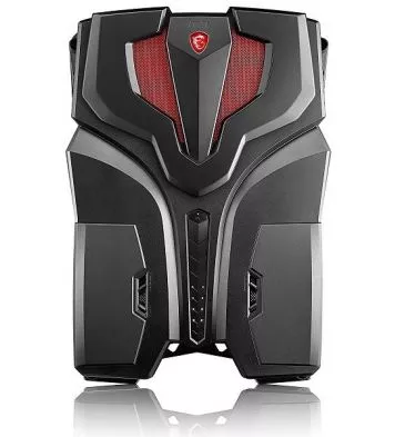 MSI VR ONE 6RE-006US BACKPACK Core™ i7-6820HK 2.7GHz 512GB SSD 16GB BT WIN10 Pro VR Ready NVIDIA® GTX 1070 8192MB BLACK