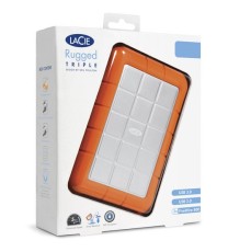 LaCie 2TB Rugged Triple Portable Hard Drive - USB 3.0 and 2x FireWire 800