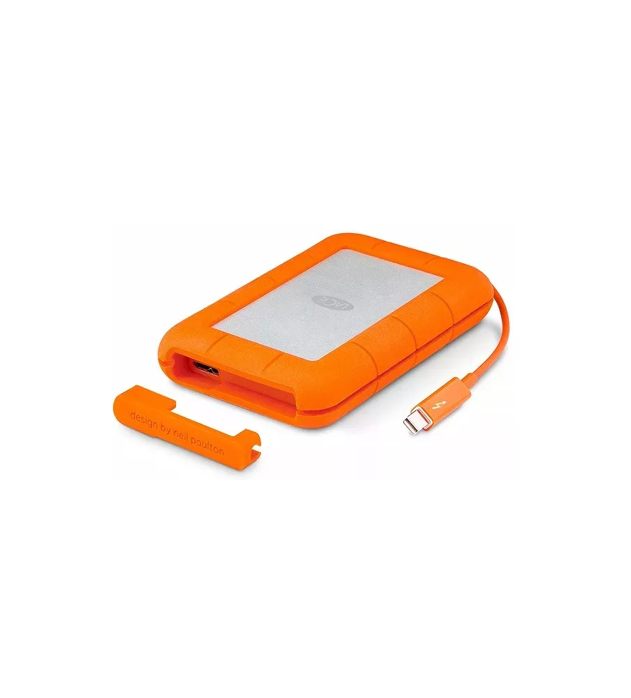 LaCie Rugged 1TB Thunderbolt and USB 3.0 Portable Hard Drive