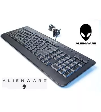 Genuine Dell Alienware Multimedia Slim USB Keyboard SK-8165 - 40CM0