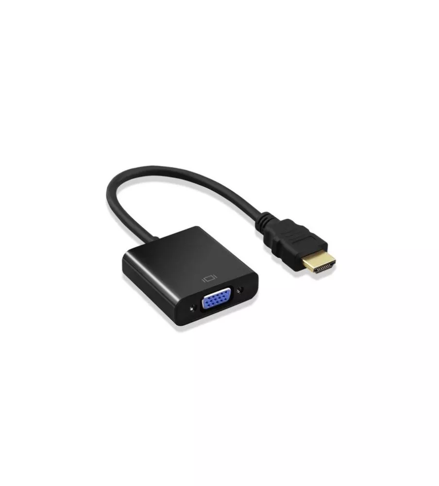 HDMI to VGA Video Adapter Converter with Audio for Desktop PC / Laptop / Ultrabook 