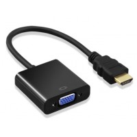 HDMI to VGA Video Adapter Converter with Audio for Desktop PC / Laptop / Ultrabook 