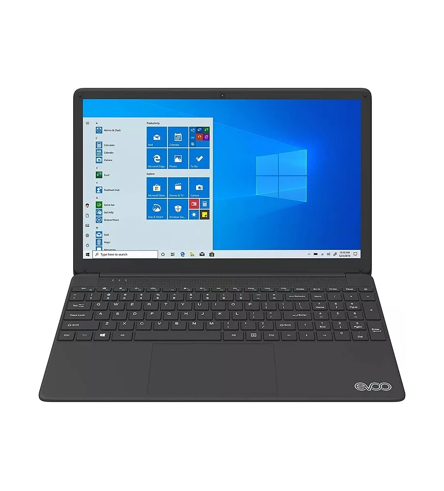 EVOO 15.6" FHD Ultra Thin Intel® Core™ i7 8GB Memory, 256GB SSD, Windows 10 Home Genuine , Black