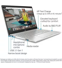 HP Pavilion 14-CE3065 Core™ i5 1035G1 1.0GHz 256GB SSD 8GB 14" (1920x1080) Windows 10 Genuine SILVER Backlit Keyboard.