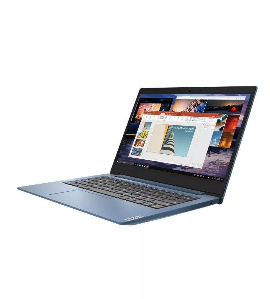 Lenovo Ideapad AMD Athlon™ Silver 3050e 1.4GHz 64GB SSD 4GB 14" (1366x768 )Windows 10 Webcam ICE BLUE. 1 Year Warranty