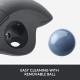 Logitech ERGO M575 Wireless Trackball Mouse, Easy thumb control, Precision and smooth tracking, Ergonomic comfort design