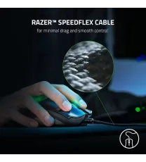 Razer DeathAdder V2 - Wired USB Gaming Mouse with Optical Mouse Switches, Focus+ 20K Optical Sensor, 8 Programmable Buttons