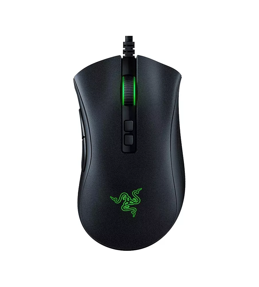 Razer DeathAdder V2 - Wired USB Gaming Mouse with Optical Mouse Switches, Focus+ 20K Optical Sensor, 8 Programmable Buttons