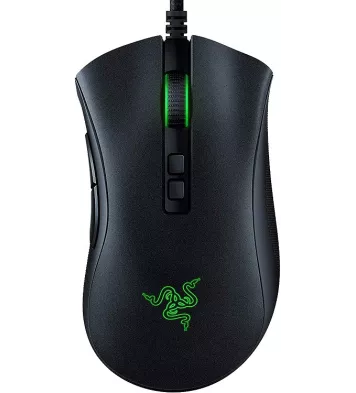 Razer DeathAdder V2 - Wired USB Gaming Mouse with Optical Mouse Switches, Focus+ 20K Optical Sensor, 8 Programmable Buttons