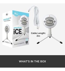 Logitech BLUE Snowball ICE USB Microphone for Streaming and Podcasting