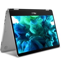 Asus VivoBook Flip TP40CONVERTIBLE 2-IN-1 Pentium® Silver N5030 1.1GHz 128B SSD 4GB 14" (1366x768) TOUCHSCREEN WIN10 FP Reader