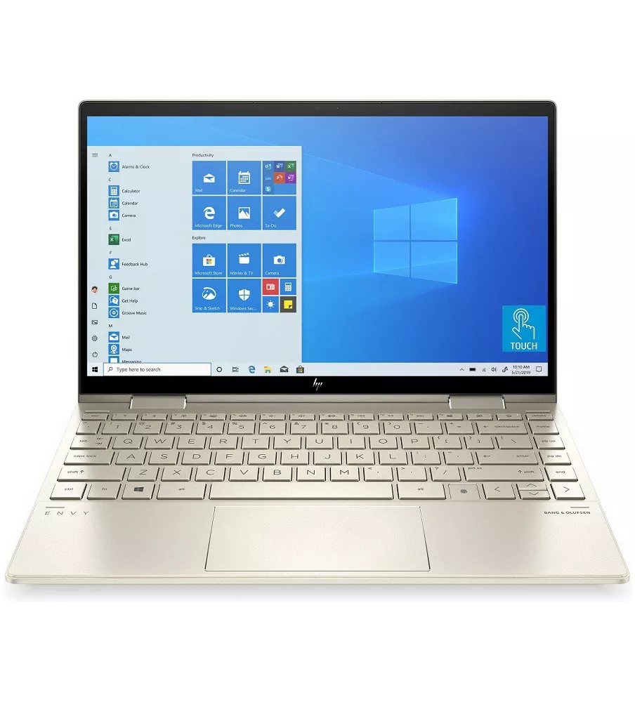 HP ENVY x360 13M 2-IN-1 CONVERTIBLE Core™ i7 1165G7 2.8GHz 512GB SSD 8GB 13.3" (1920×1080) TOUCHSCREEN WIN10 PALE GOLD 