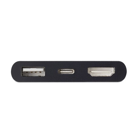 3-IN-1 ADAPTER: USB TYPE-C GEN1 TO DISPLAYPORT OVER USB-C & HDMI & DC-IN. ACB810 BULK PACK