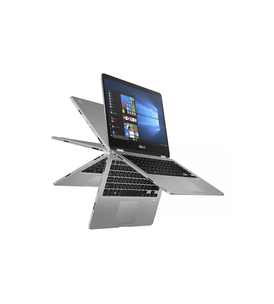 Asus VivoBook FLIP  CONVERTIBLE 2-IN-1 Core™ i3-8145U 2.1GHz 128GB SSD 4GB 14" (1920×1080) TOUCHSCREEN WIN10 