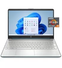 HP 15.6" Laptop FHD & IPS Display (AMD Ryzen 5 5500U 6-Core, 8GB RAM, 256GB SSD, AMD Radeon, (1920x1080), FP Reader, Win 10 